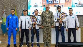 Фотография к новости: Қазақстан Қарулы күштерінде спорт күні аталып өтуде