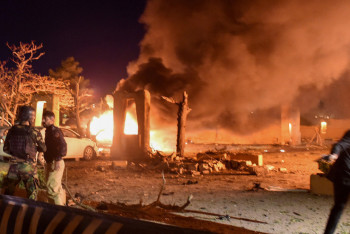 Фотография к новости: Пәкістанда жарылыстан 11 жұмысшы қаза тапты