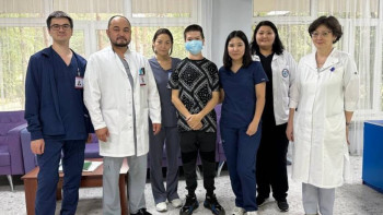 Фотография к новости: Дәрігерлер донордың жүрегі салынған жігіттің жағдайы туралы айтты