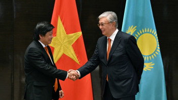 Фотография к новости: Мемлекет басшысы SOVICO Group басқарма төрағасын қабылдады