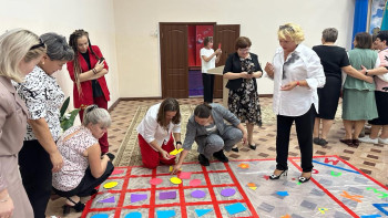 Фотография к новости: «Қарлығаш» балабақшасының өкілдері мектепке дейінгі ұйымдарымен тәжірибе алмасты