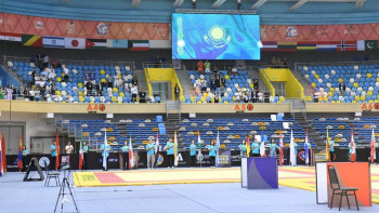 Фотография к новости: Астанада джиу-джитсудан әлем чемпионаты өтіп жатыр