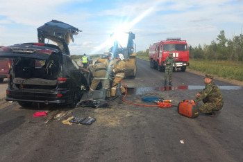 Фотография к новости: Қостанай облысындағы тас жолда жол апатынан 4 адам ажал құшты