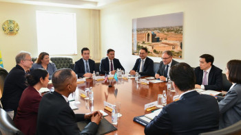 Фотография к новости: СІМ-де USAID-пен ынтымақтастық перспективалары талқыланды