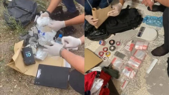 Фотография к новости: Ақтөбе полицейлері ер адамнан 1 келіден астам "синтетика" тәркіледі