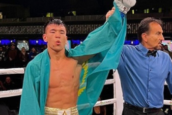 Фотография к новости: Боксшы Абылайхан Жүсіпов АҚШ-та никарагуалық қарсыласын нокаутқа жіберді