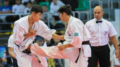 Ақтөбеде каратэ-киокушинкай-каннан ҚР чемпионаты басталды