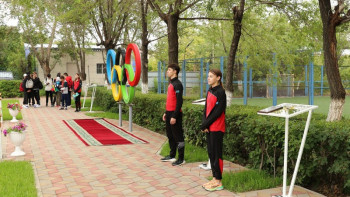 Фотография к новости: Қарағандыда жеңіл атлетика жұлдыздары аллеясы ашылды