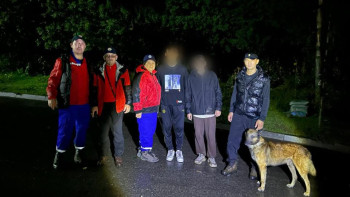 Фотография к новости: Іле Алатауы тауларында екі турист адасып кетіп, табылды