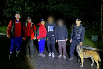 Фотография к новости: Іле Алатауы тауларында екі турист адасып кетіп, табылды