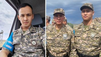 Қарағандылық әскери қызметшілер бес жасар баланы өрттен құтқарды