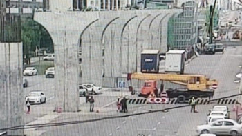 Фотография к новости: LRT жобасы: Сығанақ көшесінде көлік қозғалысына шектеу енгізілді