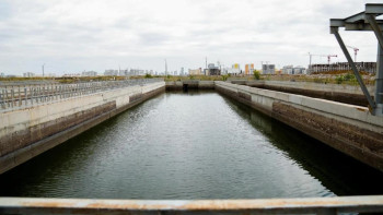 Фотография к новости: Астана әкімі нөсер кәрізінің құрылысы туралы айтып берді