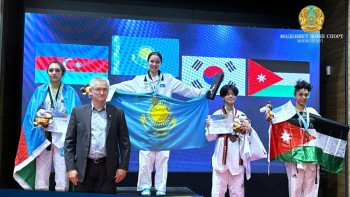 Фотография к новости: Жас таэквондошылар әлем чемпионатында 6 жүлде иеленді