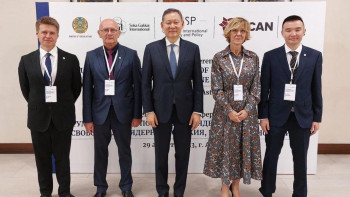 Фотография к новости: Астанада ядролық қарудың гуманитарлық салдарына қатысты өңірлік конференция өтті