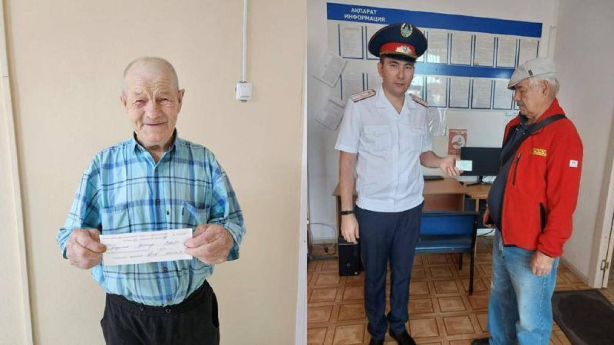 73 жастағы қазақстандық алғаш рет жеке куәлік алды