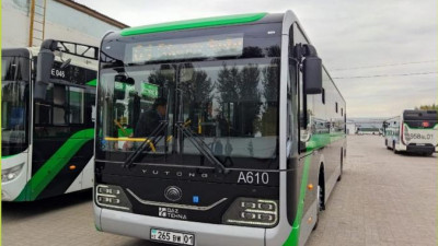 Елордада желіге 20 жаңа автобус шықты
