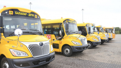 Жетісу облысында биыл оқушылар тасымалына 12 жаңа автобус беріледі
