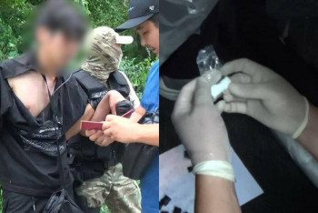 Фотография к новости: Өскеменде 19 жастағы есірткі қойып кетуші ұсталды