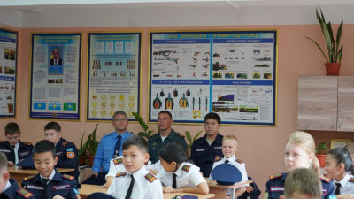 Алматы облысында әскери-патриоттық сыныптар ашылды