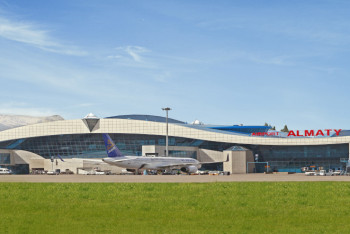 Фотография к новости: Алматы әуежайында көліктерге арналған пандус ашылды