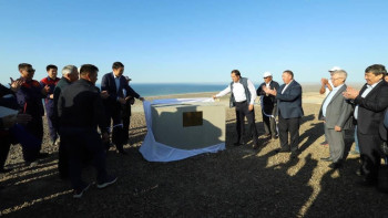 Фотография к новости: Маңғыстауда су тұщыту зауытының құрылысы басталды