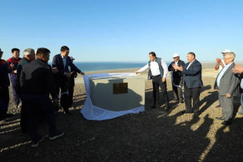 Фотография к новости: Маңғыстауда су тұщыту зауытының құрылысы басталды