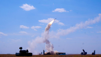 Фотография к новости: Әуе шабуылына қарсы қорғанысы біріккен жүйесінің оқу-жаттығуы өтеді