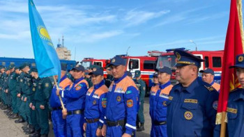 Фотография к новости: ТЖМ құтқарушылары Скала-2023 арнайы жаттығуларына қатысуда