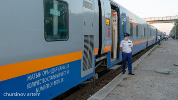 Фотография к новости: Пойыздың электронды билеттерін сату көрсеткіші 76% өсті