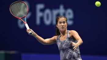 Фотография к новости: WTA-125: Жібек Құламбаева жекелей сында жеңіліп қалды