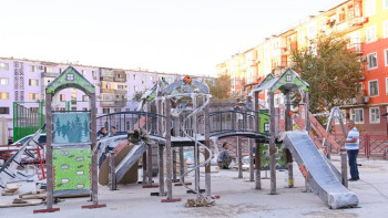 Фотография к новости: Қала күні: Қызылордада заманауи спорт алаңдары салынып жатыр