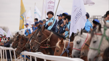 Фотография к новости: Ұлтттық спорт түрлерінен VI фестиваль салтанатты түрде ашылды