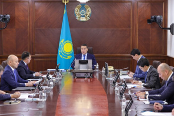 Фотография к новости: Үкіметте оңтүстік облыстардағы ирригациялық жүйелерді жаңғырту мәселесі талқыланды