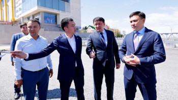 Фотография к новости: Үш деңгейлі жолайрық: Бәйдібек би даңғылы көлік қозғалысына ашылды