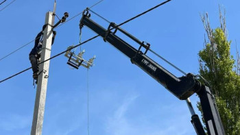 Фотография к новости: Тұрғындардың талап-тілегі орындалып, жарық желісі жаңартылды