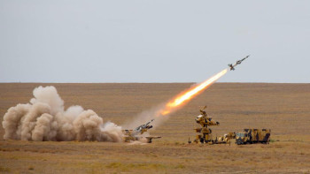 Фотография к новости: «Сарышаған» полигонында «Жауынгерлік достастық-2023» оқу-жаттығуы өтіп жатыр