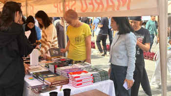 Фотография к новости: Алматыда 5000-ға жуық тегін кітап таратылды