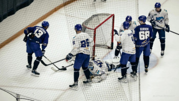 Фотография к новости: Хоккей: «Барыс» тағы да жеңіліп қалды