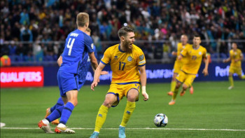 Фотография к новости: Көңіл күй керемет. Айымбетов Солтүстіктік Ирландияға қарсы ойын туралы