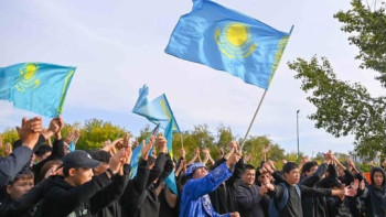 Фотография к новости: Президент: Қазақстан ұлттық құрамасы және олардың мыңдаған жанкүйерлері үшін қуаныштымын