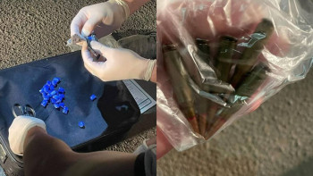 Фотография к новости: Қарағандылық тұрғыннан синтетикалық есірткі мен оқ-дәрілер тәркіленді