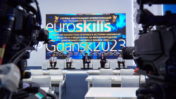 Фотография к новости: Ел құрамасы түңғыш рет Euroskills халықаралық чемпионатында топ жарды