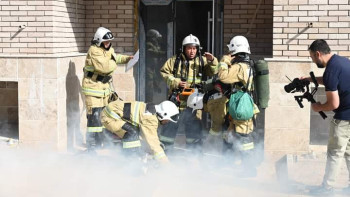 Фотография к новости: «Жер – 2023» жалпықалалық сейсмикалық жаттығу өтті