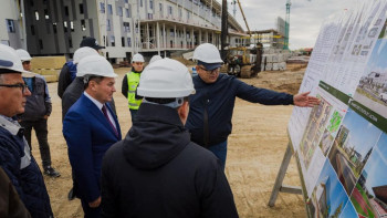 Фотография к новости: Астанада ұлттық спорт университеті салынып жатыр