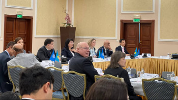 Фотография к новости: Қазақстан орнықты дамуға үнемі қолдау көрсетіп келеді - Микаэла Фриберг-Стори