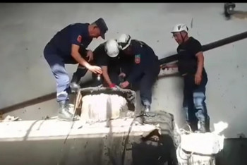 Шымкентте битум толы бөшкеге құлап кеткен ер адам тіл тартпай кетті