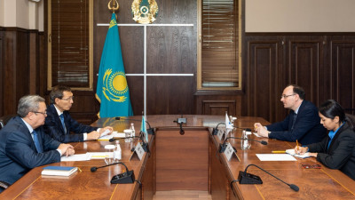 ҚР ОСК төрағасы Астанадағы ЕҚЫҰ бағдарламалар  кеңсесінің басшысымен кездесті