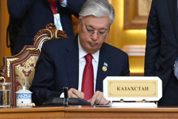 Фотография к новости: Тоқаев Тәжікстанда бірқатар құжатқа қол қойды