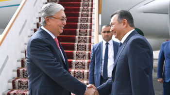 Фотография к новости: Тоқаев Тәжікстан Республикасына жұмыс сапарымен барды